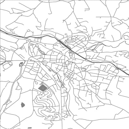 ROAD MAP OF CARMAUX, FRANCE BY MAPBAKES