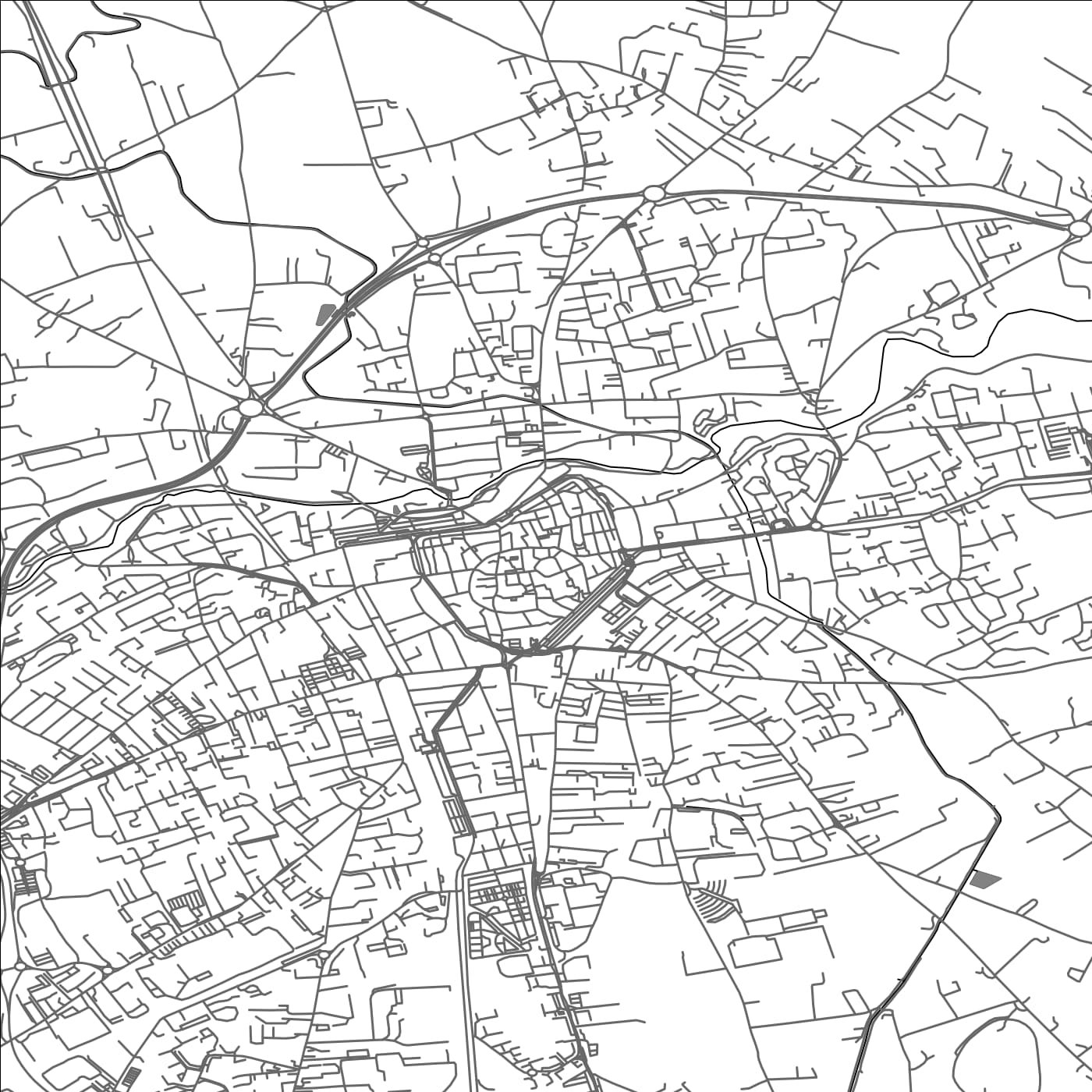 ROAD MAP OF CARPENTRAS, FRANCE BY MAPBAKES