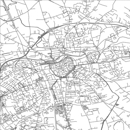 ROAD MAP OF CARPENTRAS, FRANCE BY MAPBAKES