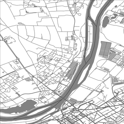 ROAD MAP OF CARRIERES-SOUS-POISSY, FRANCE BY MAPBAKES