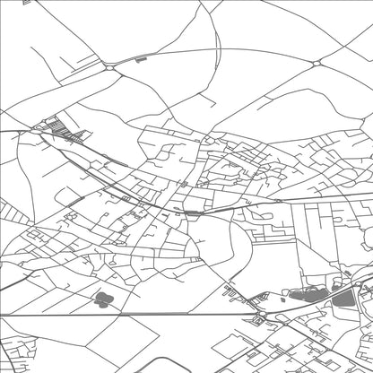 ROAD MAP OF CARVIN, FRANCE BY MAPBAKES