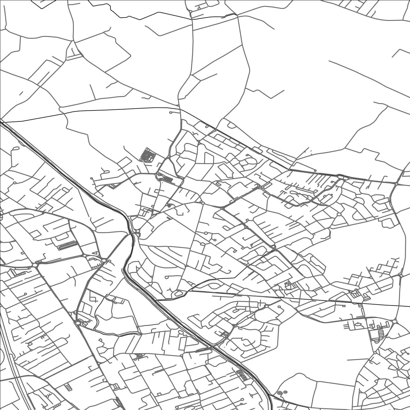 ROAD MAP OF CASTELGINEST, FRANCE BY MAPBAKES