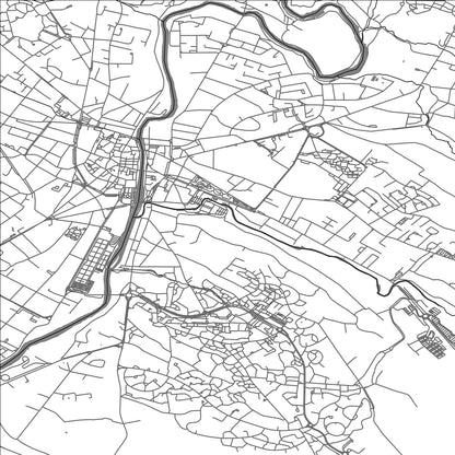 ROAD MAP OF CASTRES, FRANCE BY MAPBAKES