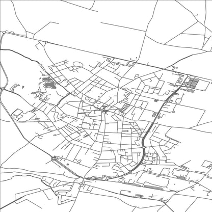 ROAD MAP OF CAUDRY, FRANCE BY MAPBAKES