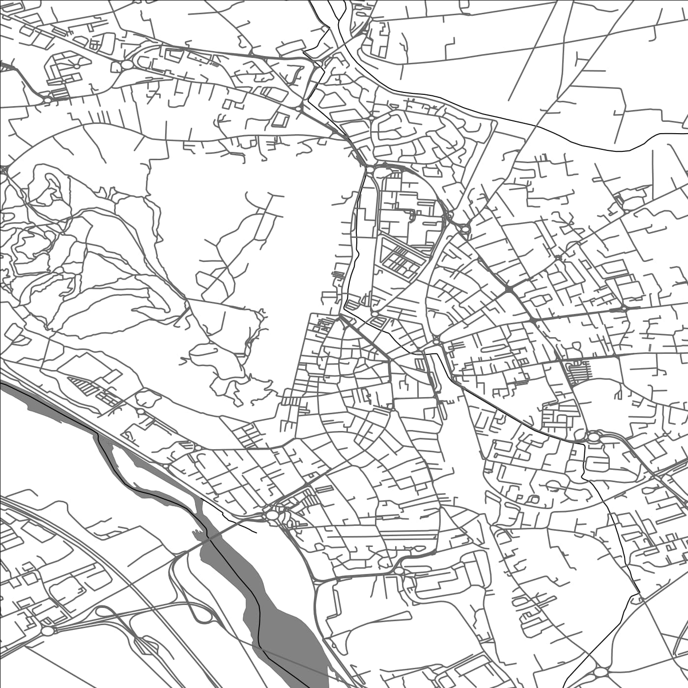 ROAD MAP OF CAVAILLON, FRANCE BY MAPBAKES