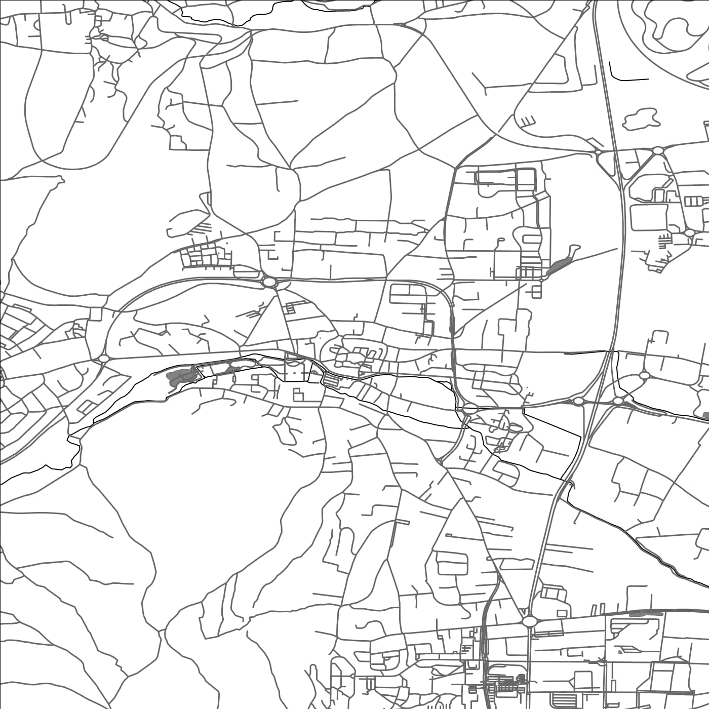 ROAD MAP OF CEBAZAT, FRANCE BY MAPBAKES