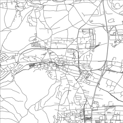 ROAD MAP OF CEBAZAT, FRANCE BY MAPBAKES