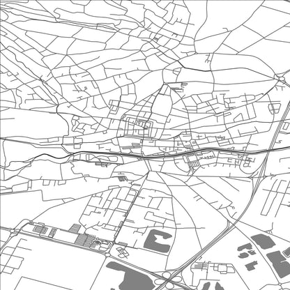 ROAD MAP OF CERNAY, FRANCE BY MAPBAKES