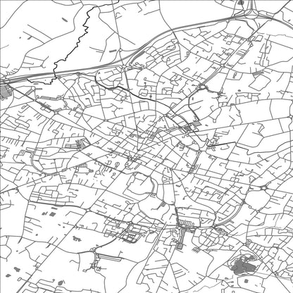 ROAD MAP OF CHALLANS, FRANCE BY MAPBAKES