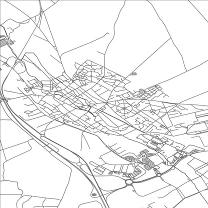 ROAD MAP OF CHAMBLY, FRANCE BY MAPBAKES