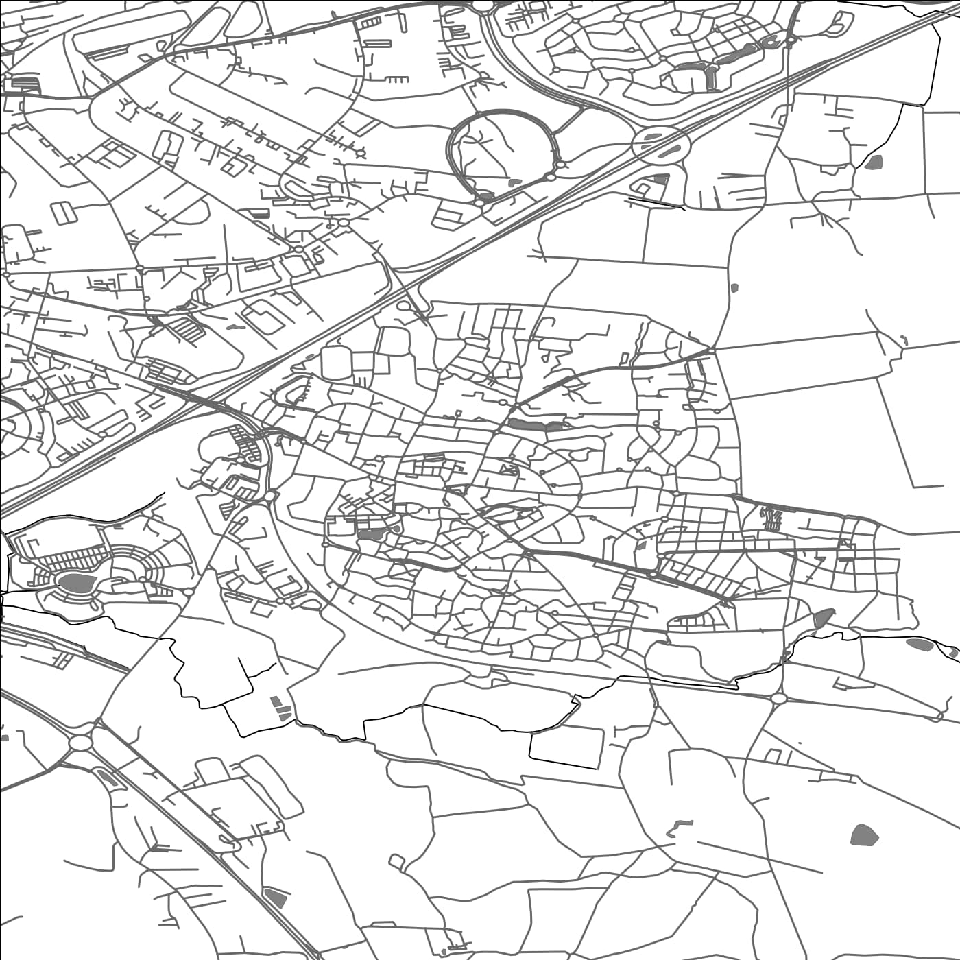 ROAD MAP OF CHANTEPIE, FRANCE BY MAPBAKES