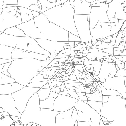 ROAD MAP OF CHAPONOST, FRANCE BY MAPBAKES