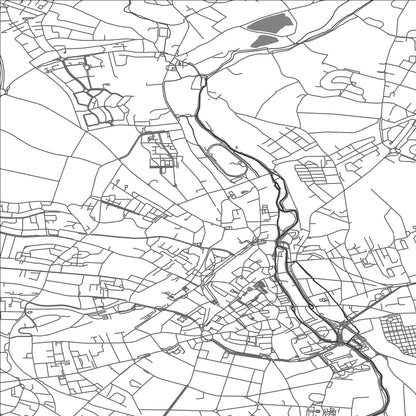 ROAD MAP OF CHARTRES, FRANCE BY MAPBAKES