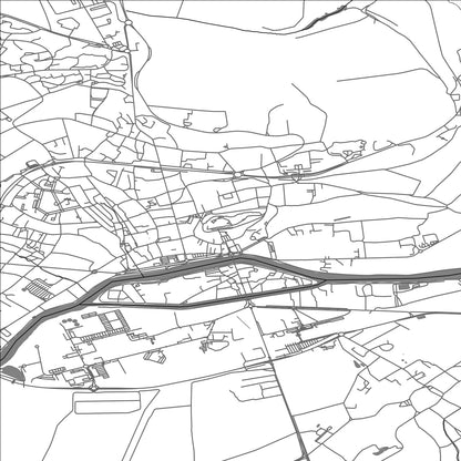 ROAD MAP OF CHATEAU-THIERRY, FRANCE BY MAPBAKES