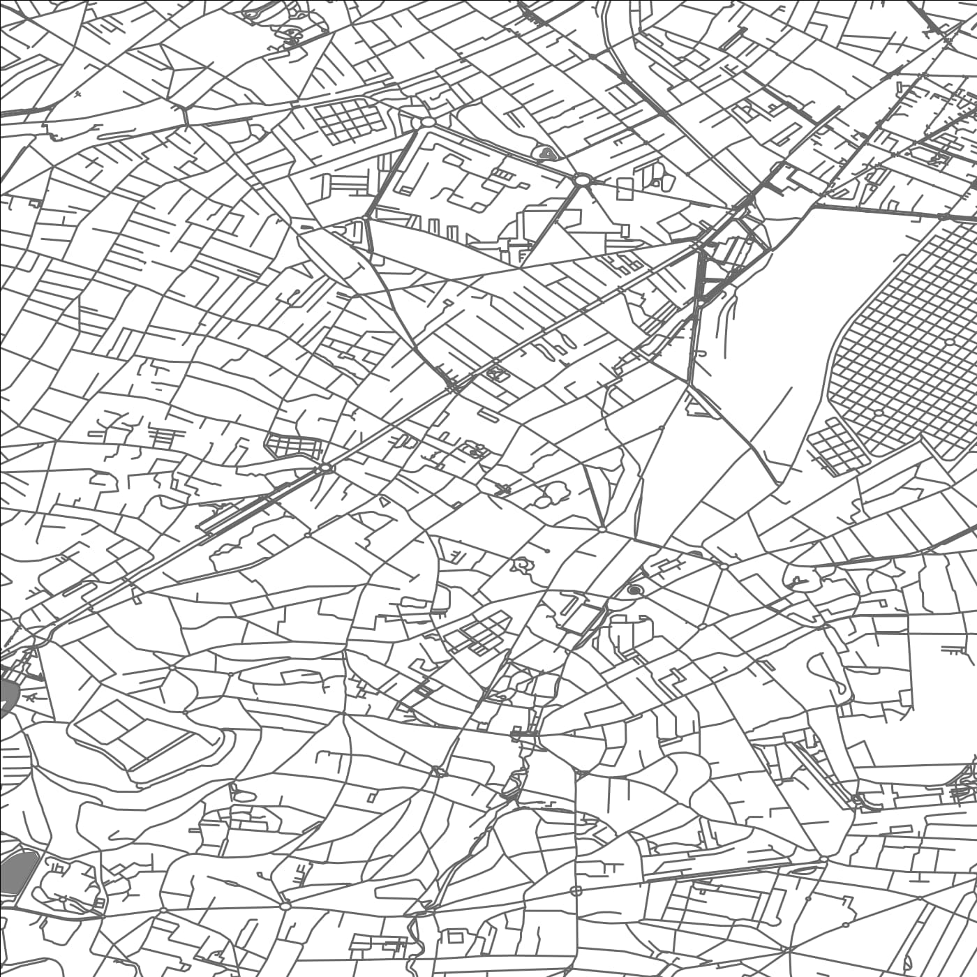 ROAD MAP OF CHATILLON, FRANCE BY MAPBAKES