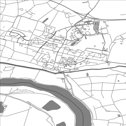 ROAD MAP OF CHECY, FRANCE BY MAPBAKES