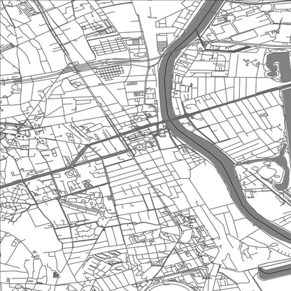 ROAD MAP OF CHOISY-LE-ROI, FRANCE BY MAPBAKES