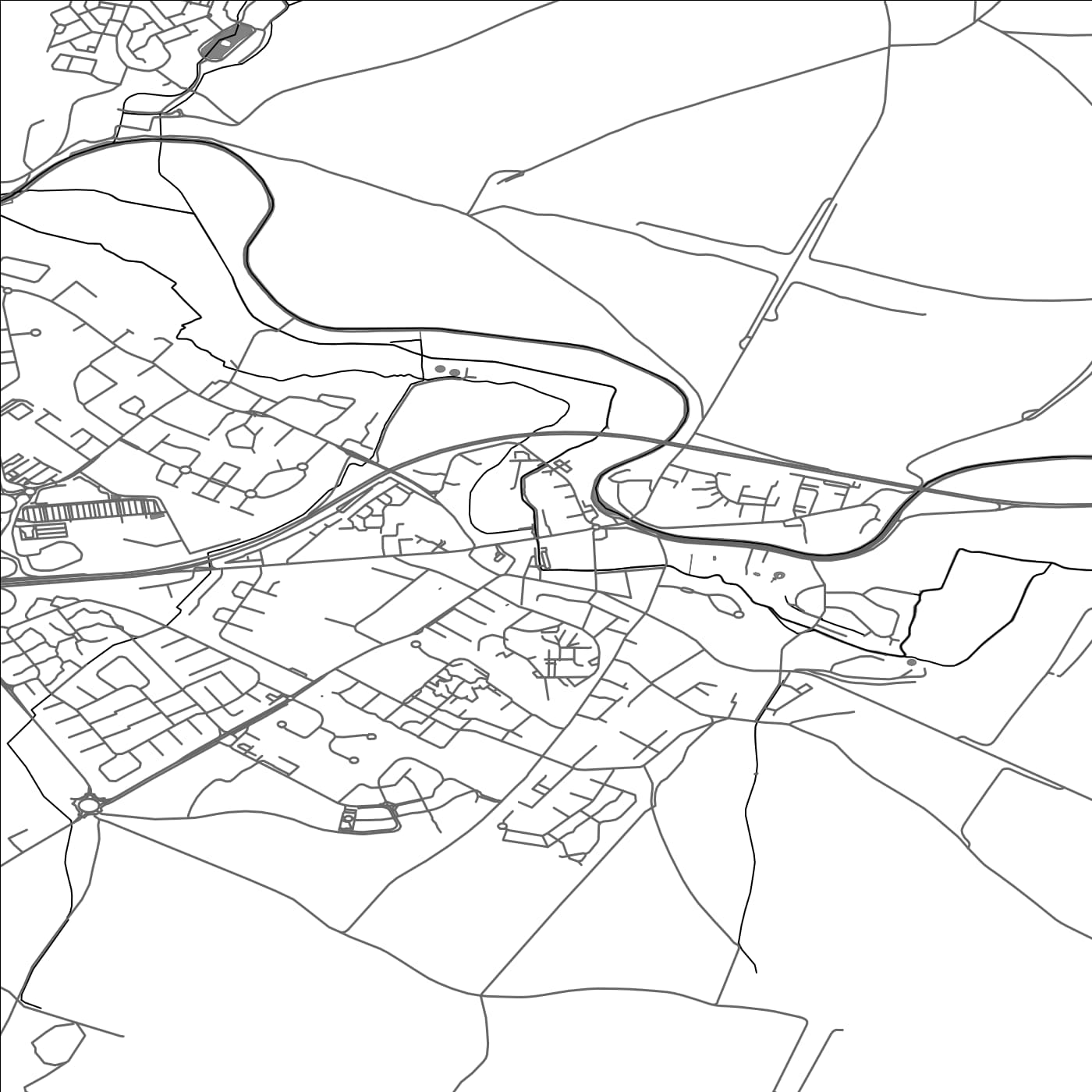 ROAD MAP OF CLAYE-SOUILLY, FRANCE BY MAPBAKES