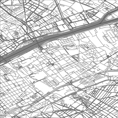 ROAD MAP OF CLICHY, FRANCE BY MAPBAKES