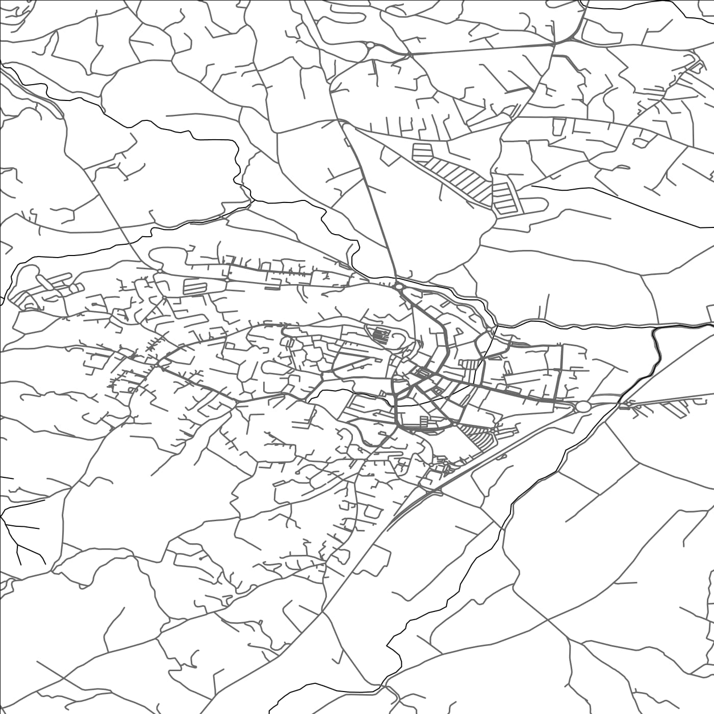 ROAD MAP OF COGOLIN, FRANCE BY MAPBAKES