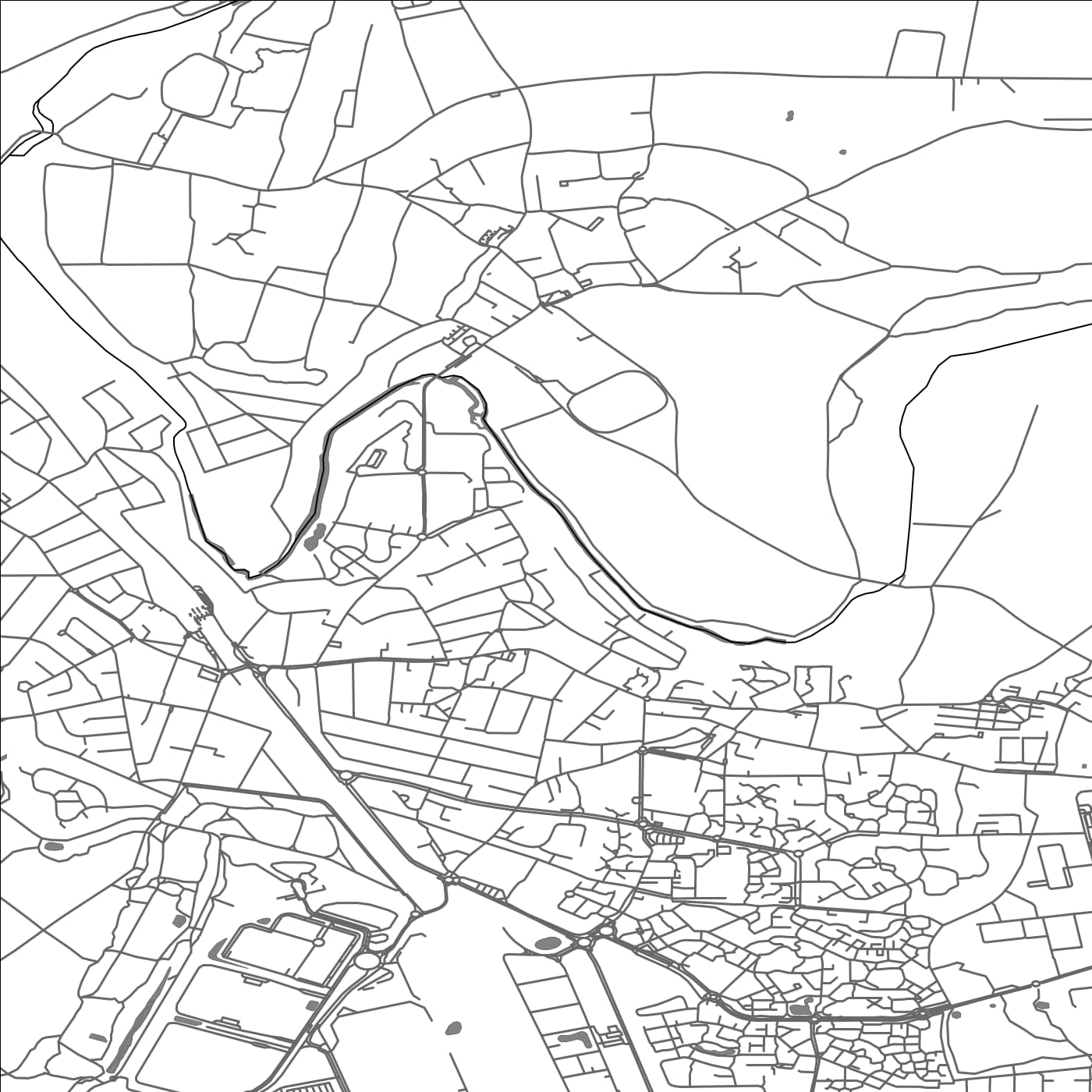 ROAD MAP OF COMBS-LA-VILLE, FRANCE BY MAPBAKES