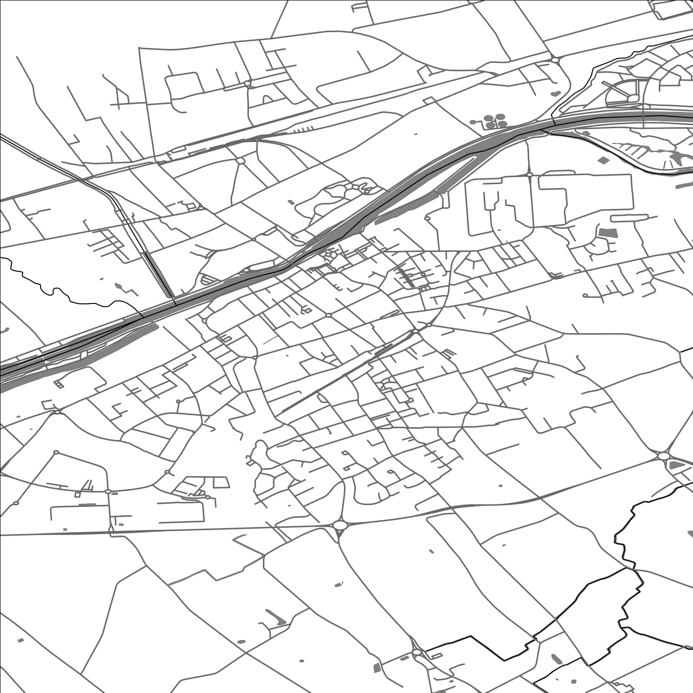 ROAD MAP OF COMINES, FRANCE BY MAPBAKES