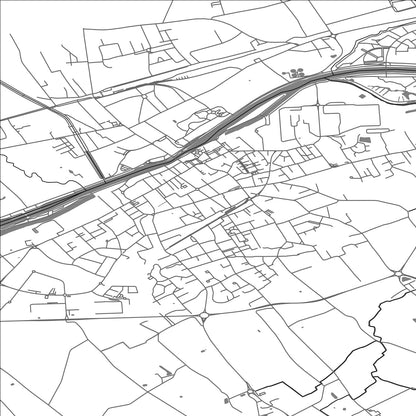 ROAD MAP OF COMINES, FRANCE BY MAPBAKES