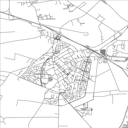 ROAD MAP OF CORBAS, FRANCE BY MAPBAKES