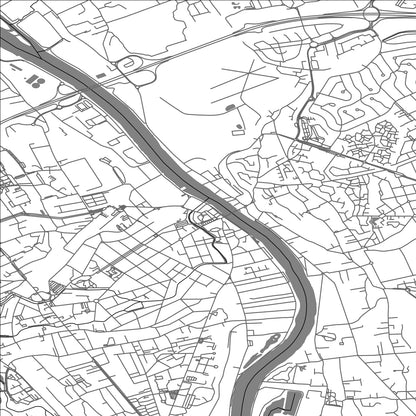 ROAD MAP OF CORBEIL-ESSONNES, FRANCE BY MAPBAKES