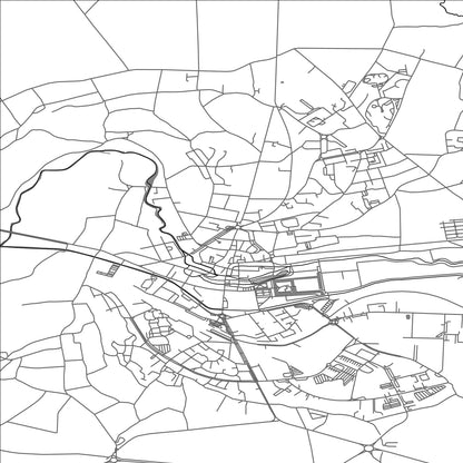 ROAD MAP OF COULOMMIERS, FRANCE BY MAPBAKES