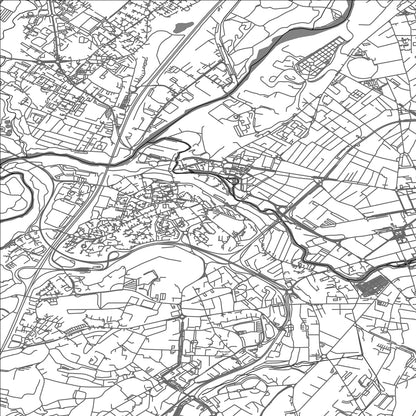 ROAD MAP OF CRAN-GEVRIER, FRANCE BY MAPBAKES