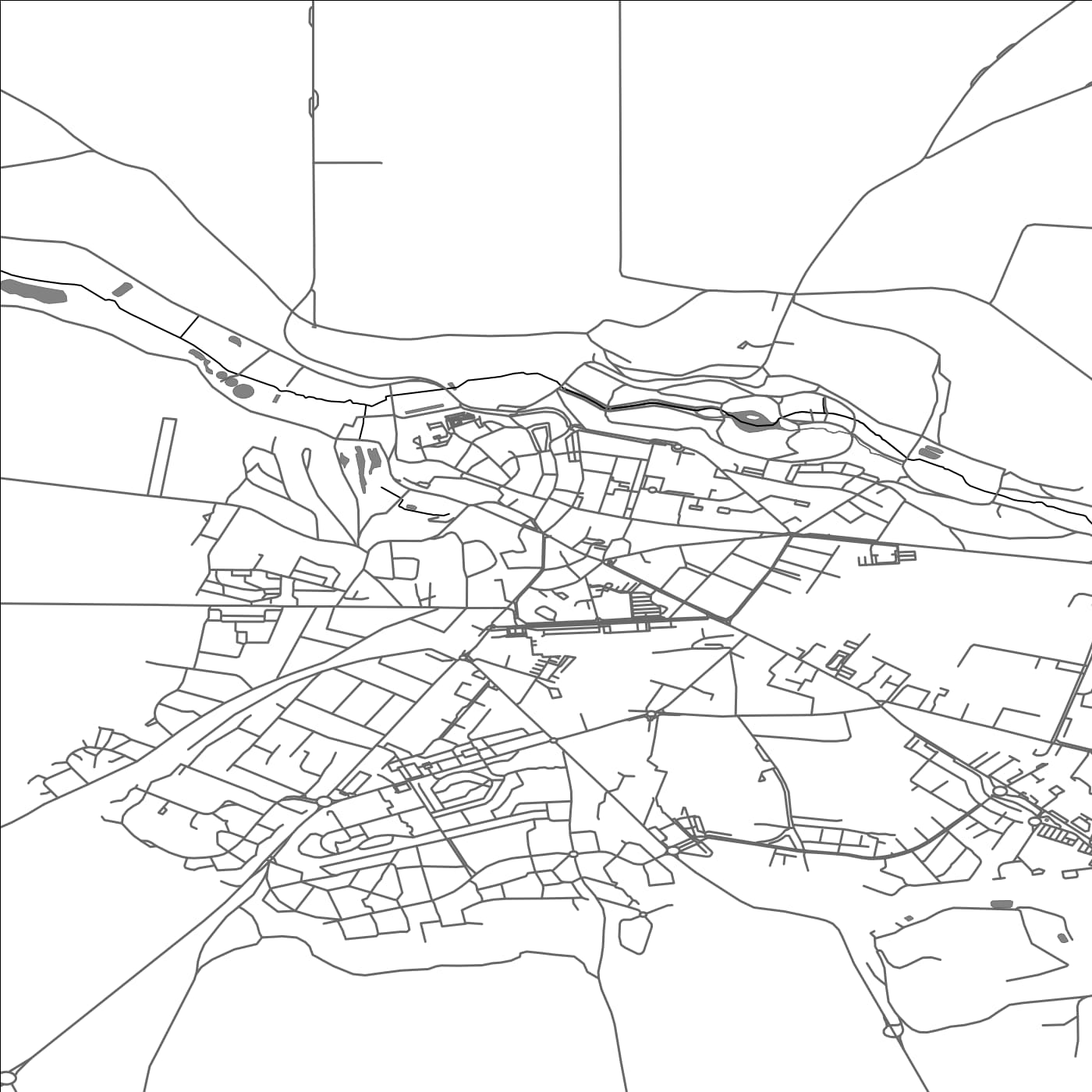 ROAD MAP OF CREPY-EN-VALOIS, FRANCE BY MAPBAKES