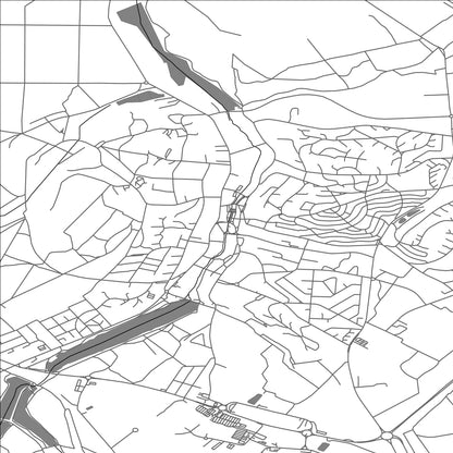 ROAD MAP OF CREUTZWALD, FRANCE BY MAPBAKES