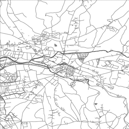 ROAD MAP OF CUSSET, FRANCE BY MAPBAKES