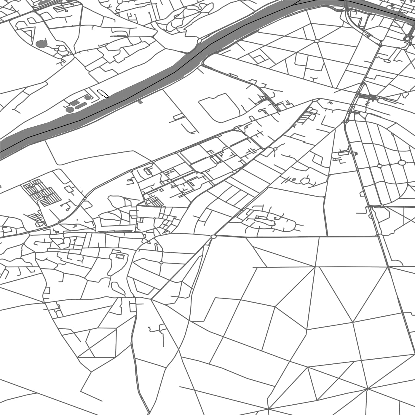 ROAD MAP OF DAMMARIE-LE-LYS, FRANCE BY MAPBAKES