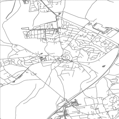 ROAD MAP OF DAMMARTIN-EN-GOELE, FRANCE BY MAPBAKES