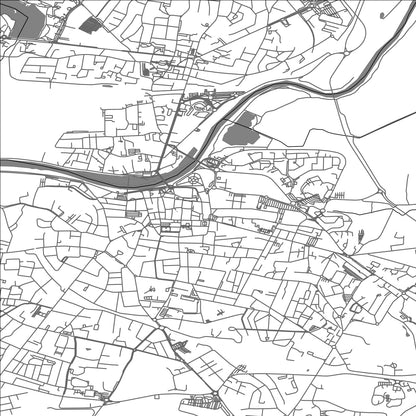 ROAD MAP OF DAX, FRANCE BY MAPBAKES