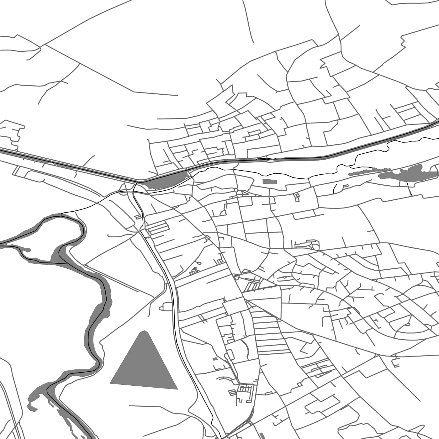 ROAD MAP OF DOMBASLE-SUR-MEURTHE, FRANCE BY MAPBAKES