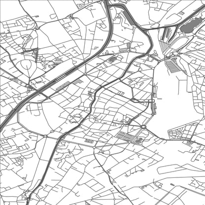 ROAD MAP OF DOUAI, FRANCE BY MAPBAKES