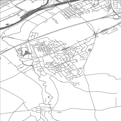 ROAD MAP OF DOUCHY-LES-MINES, FRANCE BY MAPBAKES