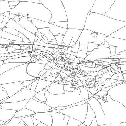 ROAD MAP OF DOURDAN, FRANCE BY MAPBAKES