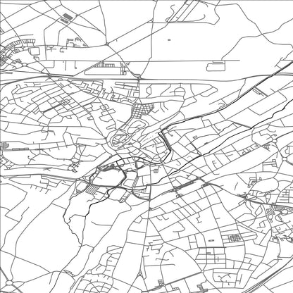 ROAD MAP OF DREUX, FRANCE BY MAPBAKES