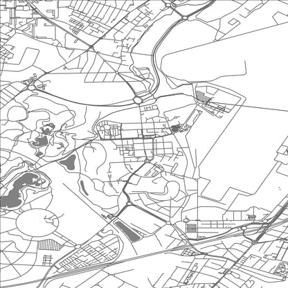 ROAD MAP OF DUGNY, FRANCE BY MAPBAKES