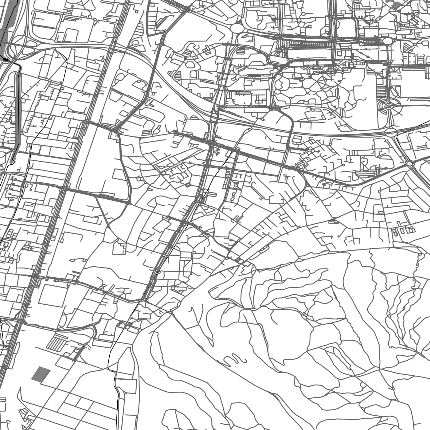 ROAD MAP OF ECHIROLLES, FRANCE BY MAPBAKES