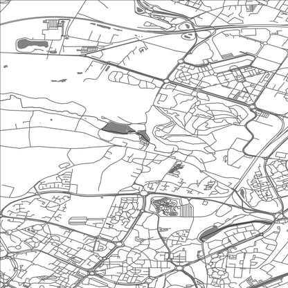 ROAD MAP OF ELANCOURT, FRANCE BY MAPBAKES