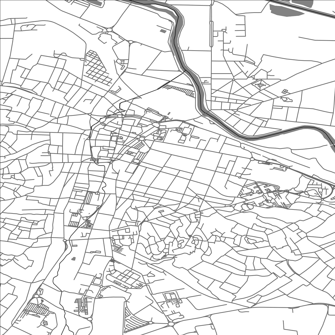 ROAD MAP OF EPERNAY, FRANCE BY MAPBAKES