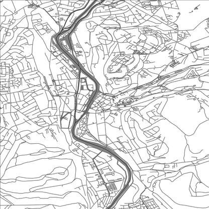 ROAD MAP OF EPINAL, FRANCE BY MAPBAKES