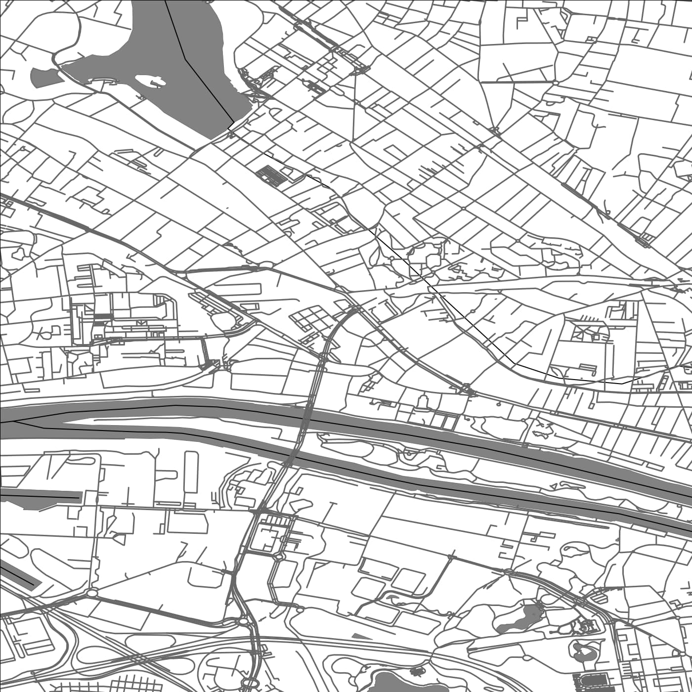 ROAD MAP OF EPINAY-SUR-SEINE, FRANCE BY MAPBAKES