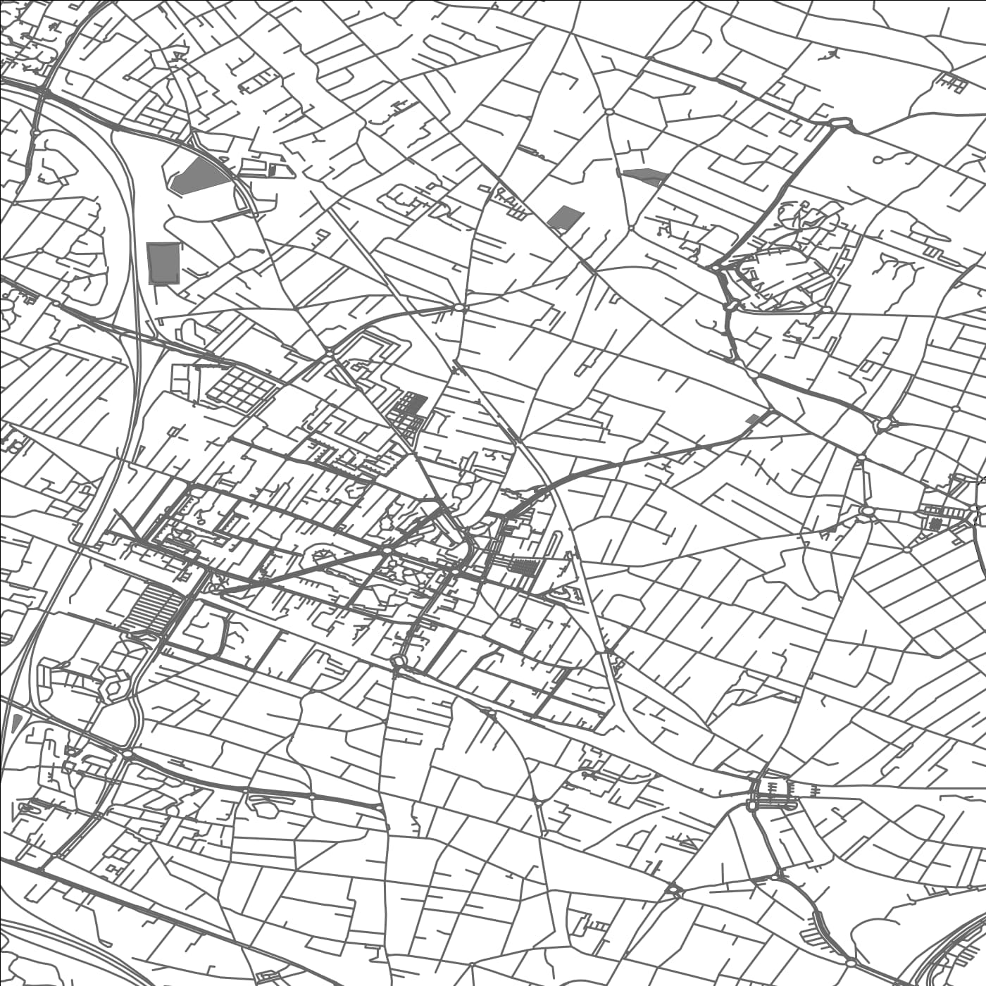 ROAD MAP OF ERMONT, FRANCE BY MAPBAKES