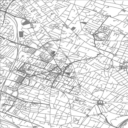 ROAD MAP OF ERMONT, FRANCE BY MAPBAKES